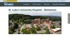 Desktop Screenshot of bethlehem.slhn.org